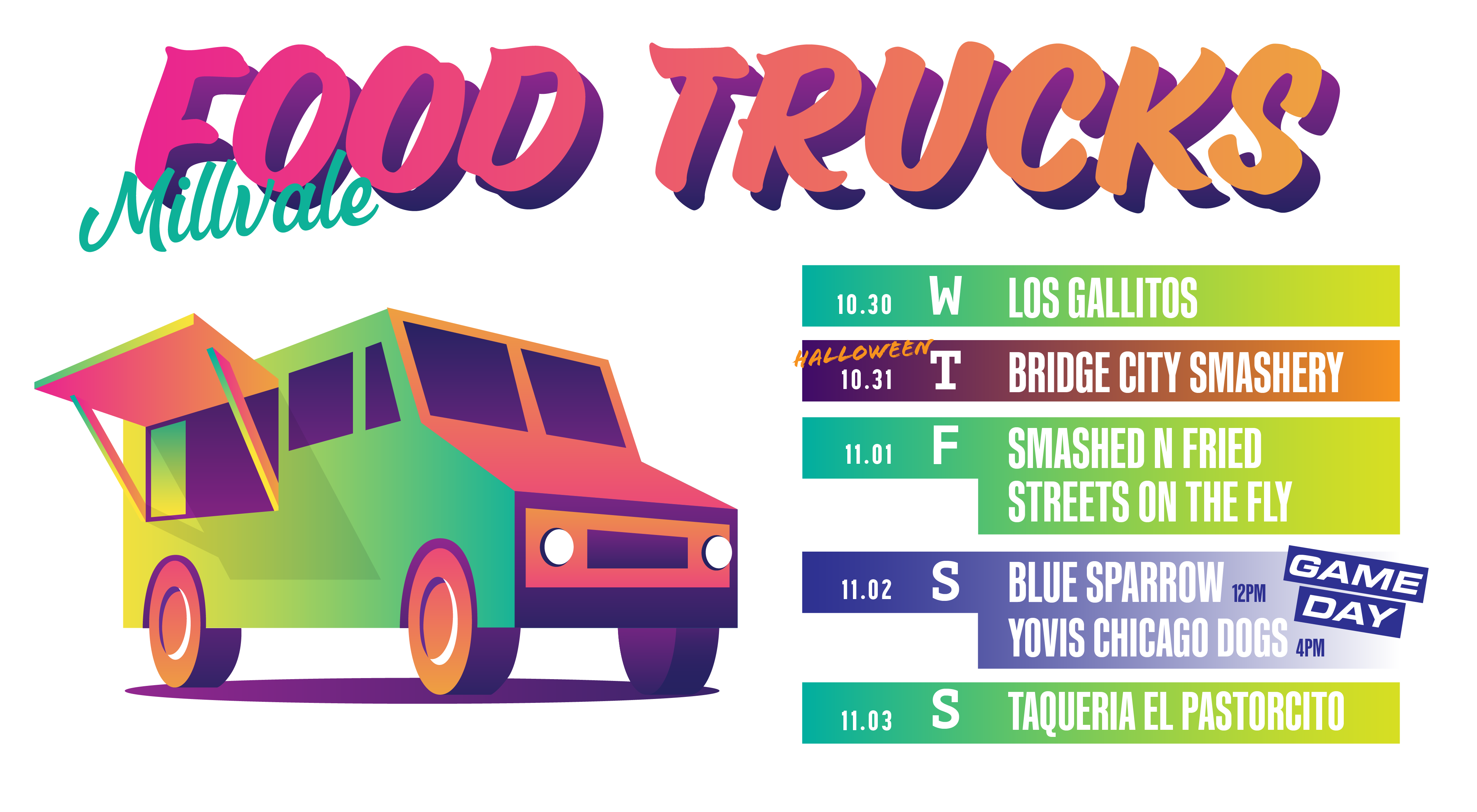 food truck schedule